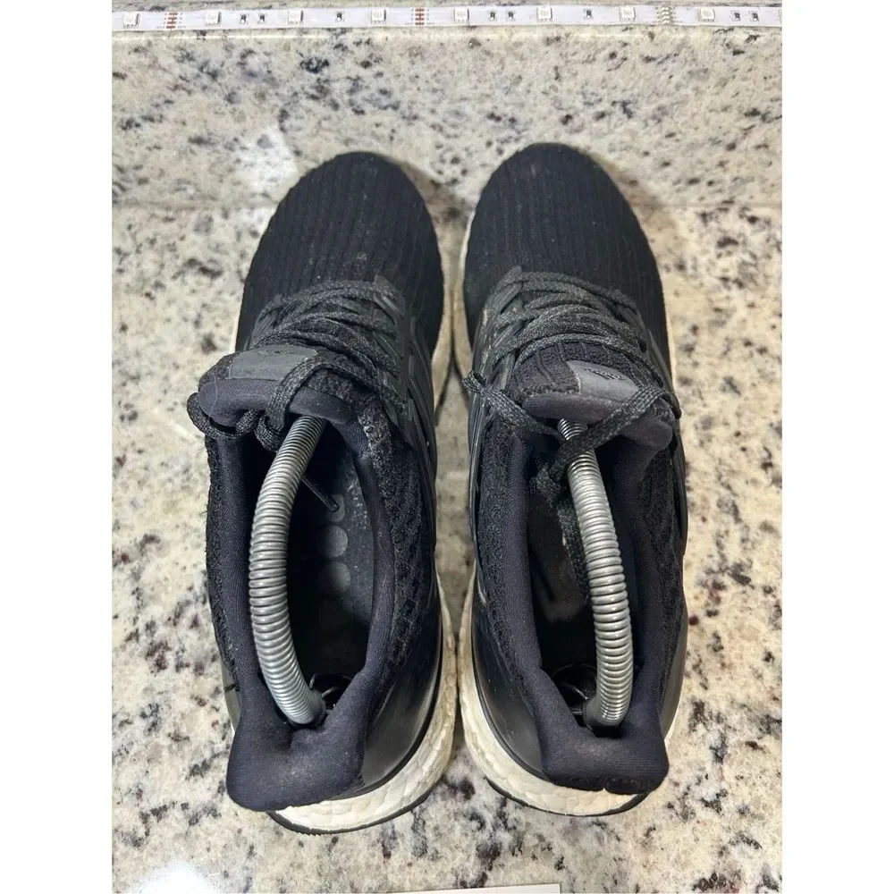 Adidas Womens Ultra Boost BB6149 Black Running Shoes Sneakers Size 9 - Picture 5 of 9